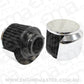Aeroflow AF2871-1514 1-1/2" Breath Filter W/ Shield3" O.D 2-1/2" H Chrome Top