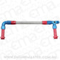 Aeroflow AF162-08 Holley Dual Inlet -8AN 4500 Blue Suit Dominator Carbs