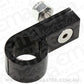 Aeroflow AF157-03BLK-10 Billet P Style Clamp 3/16 Line Black 4.7mm ID Or 3/16" (10 Pack)