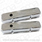 Aeroflow AF1821-5000 Chev 283-350 SBC Valve Cover Tall Chrome with Aeroflow Logo