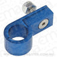 Aeroflow AF157-12 Billet P Style Clamp -10 Hose Blue 21mm ID Or 13/16" ID