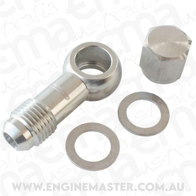 Aeroflow AF49-1034S Aeroflow / Bosch Fuel Pump Banjo Kit to -6AN Inc Washers