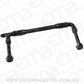 Aeroflow AF160-06-2BLK Holley Dual Inlet Rail -6AN Black Suit 2x Metering Blocks