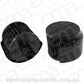 Aeroflow AF2271-1520 1" Push In Breather W/ Shield3" O.D 2-1/2" H Black Top