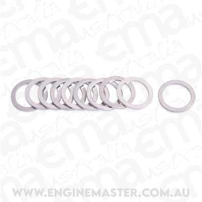 Aeroflow AF177-05 Alloy Crush Washer -5AN (10 Pack) 12.4mm ID