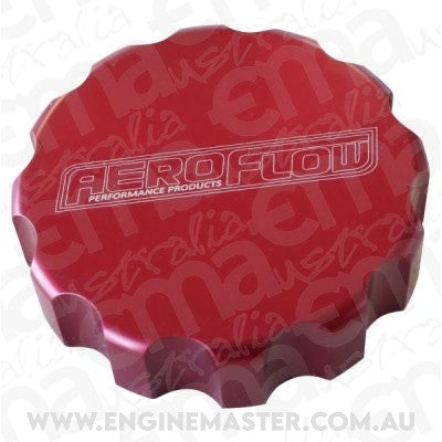 Aeroflow AF463-0032R Aeroflow Radiator Cap Cover Small Style Cap Red