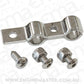 Aeroflow AF301-06-06 Dual Hardline Clamp 1 x 3/8" & 1 x 3/8" with Bracket