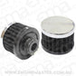 Aeroflow AF2871-1330 1/2" Universal Clamp On Filter 2" O.D 1-1/2" H Chrome Top