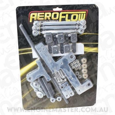 Aeroflow AF42-1070 4150 Shiny 671 Series Carb Linkage Blower Kit