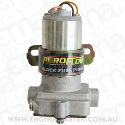 Aeroflow AF49-1010 Black Fuel Pump 140 GPH 3/8" Barb Or F/Male 3/8" NPT