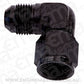Aeroflow AF143-16BLK 90 Deg Female - Male -16AN Black Swivel Nut