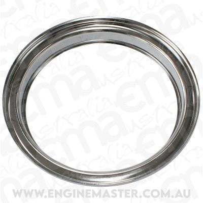 Aeroflow AF2851-0955 9" Air Cleaner Base Only Flat Base Chrome 7-5/16"
