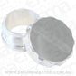 Aeroflow AF460-24P 1.5" Alum Weld Bung & Cap Raw Weld On / Polished Cap