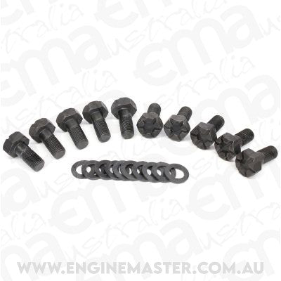 Aeroflow AF5075-1011 Ford 9" Ring Gear Bolt Set 1" UHL (10 Pack)