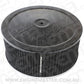 Aeroflow AF2251-1364 9" x 4" Air Cleaner Assembly 7-5/16" Neck Black Lid Cotton