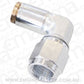 Aeroflow Performance Products AF123-03-02S 3AN Female 90 Degree to 3/16"120 Series Silver Nylon Fittin