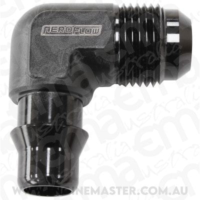 Aeroflow AF50-1011 LSA S/Charger Water Fitting 90Deg to -10AN Clip In Male