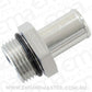 Aeroflow AF414-12-10S -12ORB TO 5/8" PUSH ON BARB SILVER