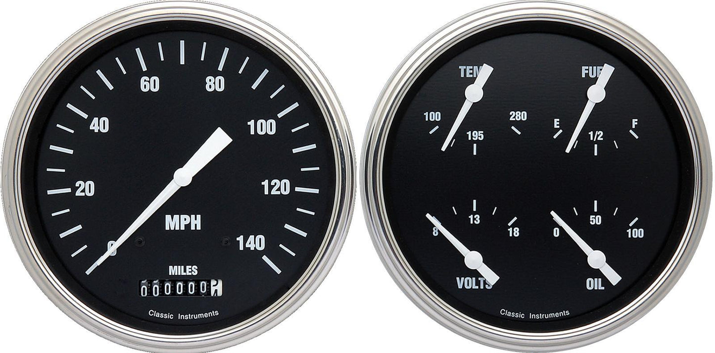 Classic Instruments CT47HR52 1947 - 53 Hot Rod Truck Gauge Package