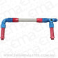 Aeroflow AF161-08 Barry Grant Demon Dual Inlet -8AN Blue Suit 2 x Metering Blocks
