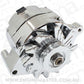 Aeroflow AF4873-1140 Ford Alternator 140 Amp 1 Or 3 Wire Chrome