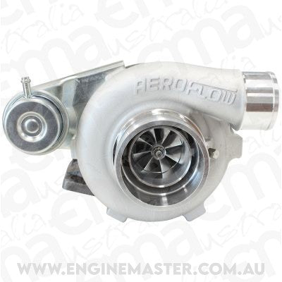 BOOSTED 4628 .86 Turbocharger 200-475HP Rating - Natural Cast Finish (Internal Wastegate, T28 Inlet Flange, 5-Bolt Exhaust Flange)