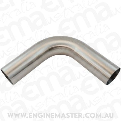Aeroflow AF9503-3500 304 S/S Bend 90 Deg 3-1/2" O.D1.5mm (.059") 150mm / 6" Leg