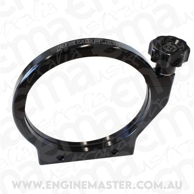 Aeroflow AF6400-3500BLK Aeroflow Billet Bottle Mount 3.5"/88.9mm Black