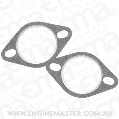 Aeroflow AF9553-2500 2.5" 2 Bolt Flange Exhaust Gasket (Pair) Suit AF9551-0009