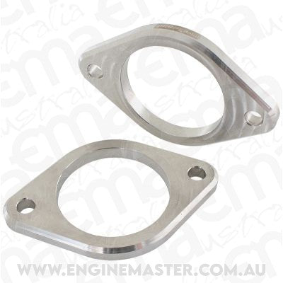 Aeroflow AF9551-0009 2 Bolt Stainless Flange 2.5" I.D 9.52mm / 3/8" Thick *(Pair)*