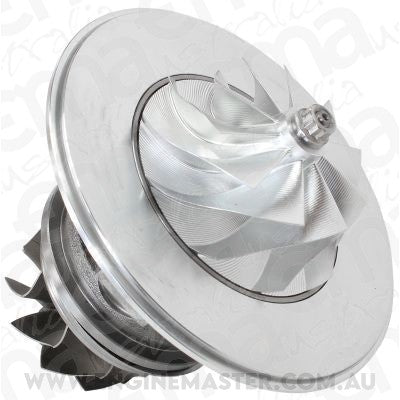 BOOSTED 6662 Turbocharger Core Only (Dual Ball Bearing, Reverse Rotation, No Housing)