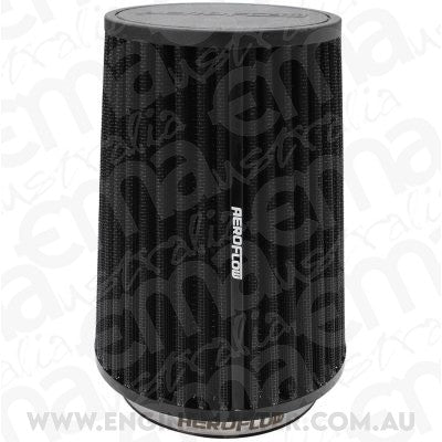 Aeroflow AF2711-2590 4" Clamp-On Tapered Filter 4.6" - 5.9" O.D 7" High