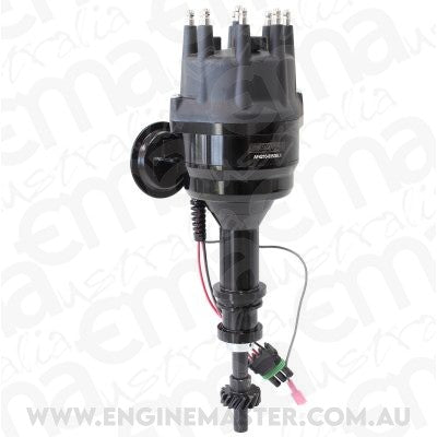 XPRO Ready to Run Distributor, Black Anodised Body with Black Cap (Suit Ford 302-351C, 429-460)