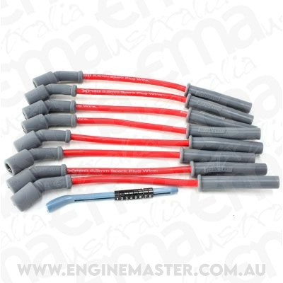 Aeroflow Performance Products AF4530-32829 Holden LS2 Ignition Lead Set Red