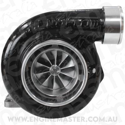 BOOSTED 6762 1.06 Turbocharger 950HP, Hi Temp Black Finish (External Wastegate, T3 Inlet Flange, V-Band Exhaust Flange)
