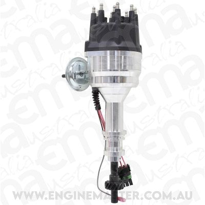 XPRO Ready to Run Distributor, Machined Aluminium Body with Black Cap (Suit Ford 302-351C, 429-460)