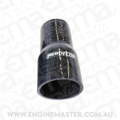 Aeroflow AF9201-275-200 Silicone Hose Reducer Str Black I.D 2.75-2.00" 70-51mm 5.3mm 127mm L 9201-275-200