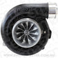 Aeroflow AF8005-4020BLK BOOSTED 7875.96 T4 FLANGE BB V-BAND OUTLET GEN 1 BLACK