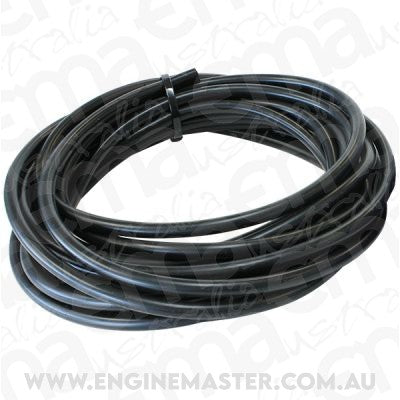 Aeroflow AF9231-025-25 Silicone Vacuum Hose Black I.D1/4" 6mm Wall 3mm 25 Foot 7.6M Roll AF9231-025-25
