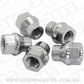 Aeroflow AF3032-4000 Conical ET Style Open Chrome Wheel Nuts - 1/2-20" Pack of 5, 60 Degree Taper with 0.300" Shank