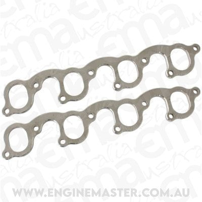 Aeroflow AF9551-1008 Ford 302-351C Header Flanges 1-7/8" Oval Port