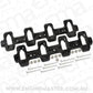 Aeroflow AF1850-1007 GM LS Intake Adapters Rectanglto Cathedral LSA Charger Retr