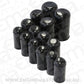 Aeroflow AF9290-016-01 Metric Vacuum Blank Off Plug Kit (16 piece) Black Finish