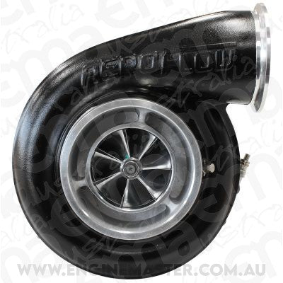 Aeroflow AF8006-4027BLK BOOSTED 7588 1.25 T4 TWINENTRYV-BAND OUTLET BW S475 BLACK
