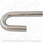 Aeroflow AF9506-2750 304 S/S J Bend 180 Deg 2-3/4" O.D 6"/12" Leg
