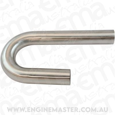 Aeroflow AF9506-2750 304 S/S J Bend 180 Deg 2-3/4" O.D 6"/12" Leg