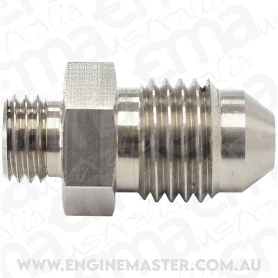 Wastegate Water Fitting (M8 to -4AN Suit All Aeroflow Wastegate's (Each))