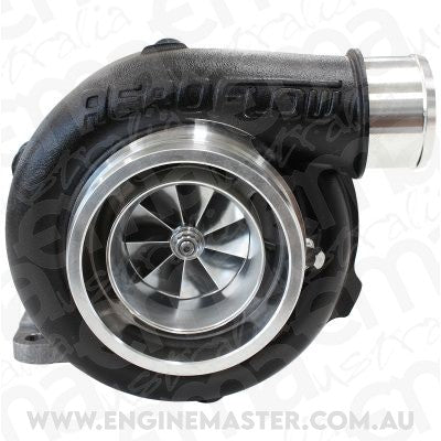 BOOSTED 5862 1.06 Turbocharger 400-750HP Rating - Hi Temp Black Finish (External Wastegate, T3 Inlet Flange, V-Band Exhaust Flange)