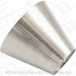 Aeroflow AF9588-2550 304 Transition Cone 2.5-5" Stainless Steel 4" Length