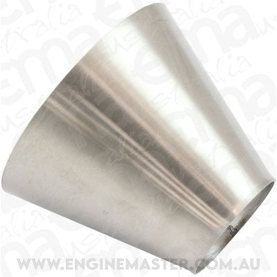 Aeroflow AF9588-2550 304 Transition Cone 2.5-5" Stainless Steel 4" Length